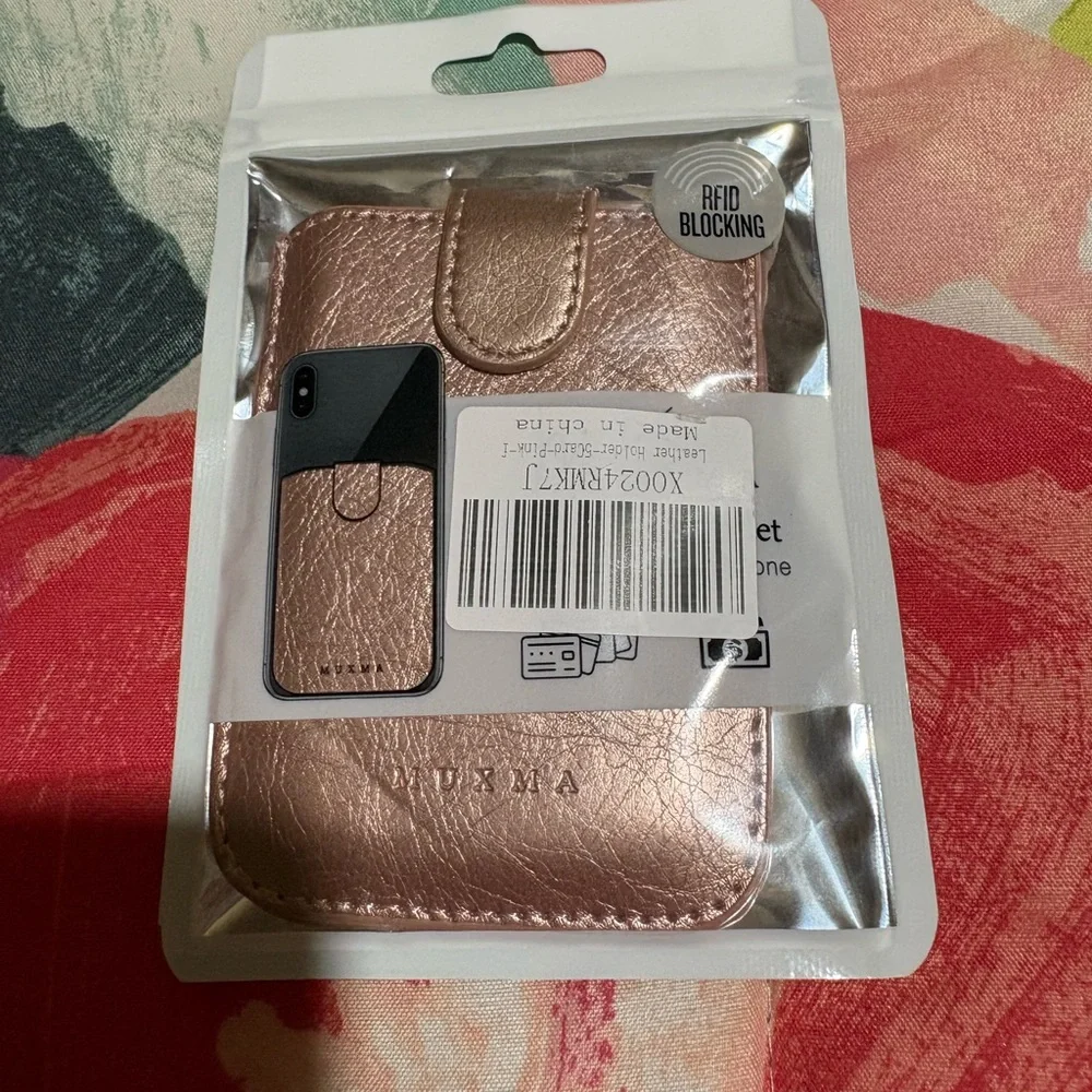 Rose Gold RFID Blocking Phone Holster